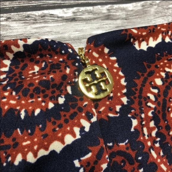 Tory Burch 100% Silk Sleeveless Dress Medium - Picture 7 of 12